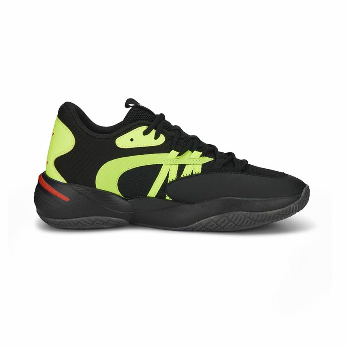 Баскетбольные кроссовки для взрослых Puma Court Rider 2.0 Glow Stick Жёлтый Чёрный-2