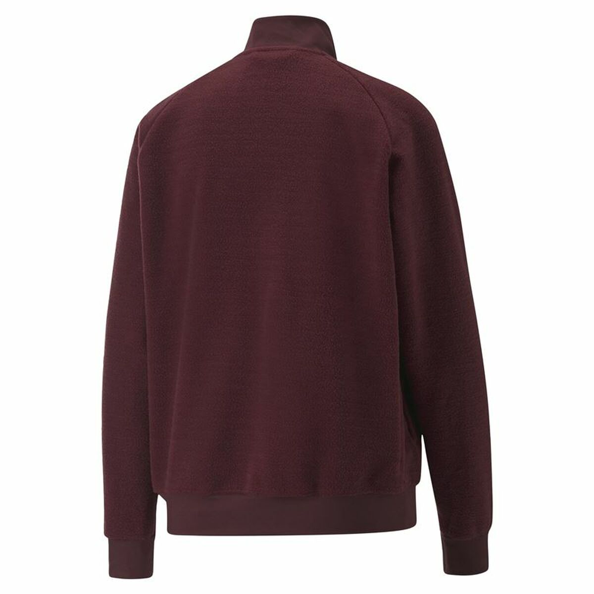 Puma Fit Sherpa Kadın Spor Ceket Koyu Kırmızı-5