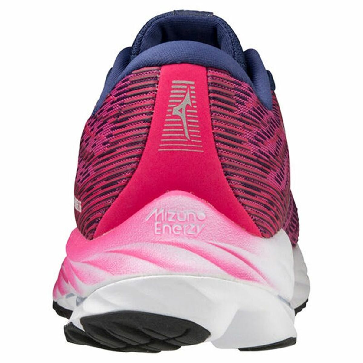 成人跑步运动鞋Mizuno Wave Rider 26深粉红色女人-4