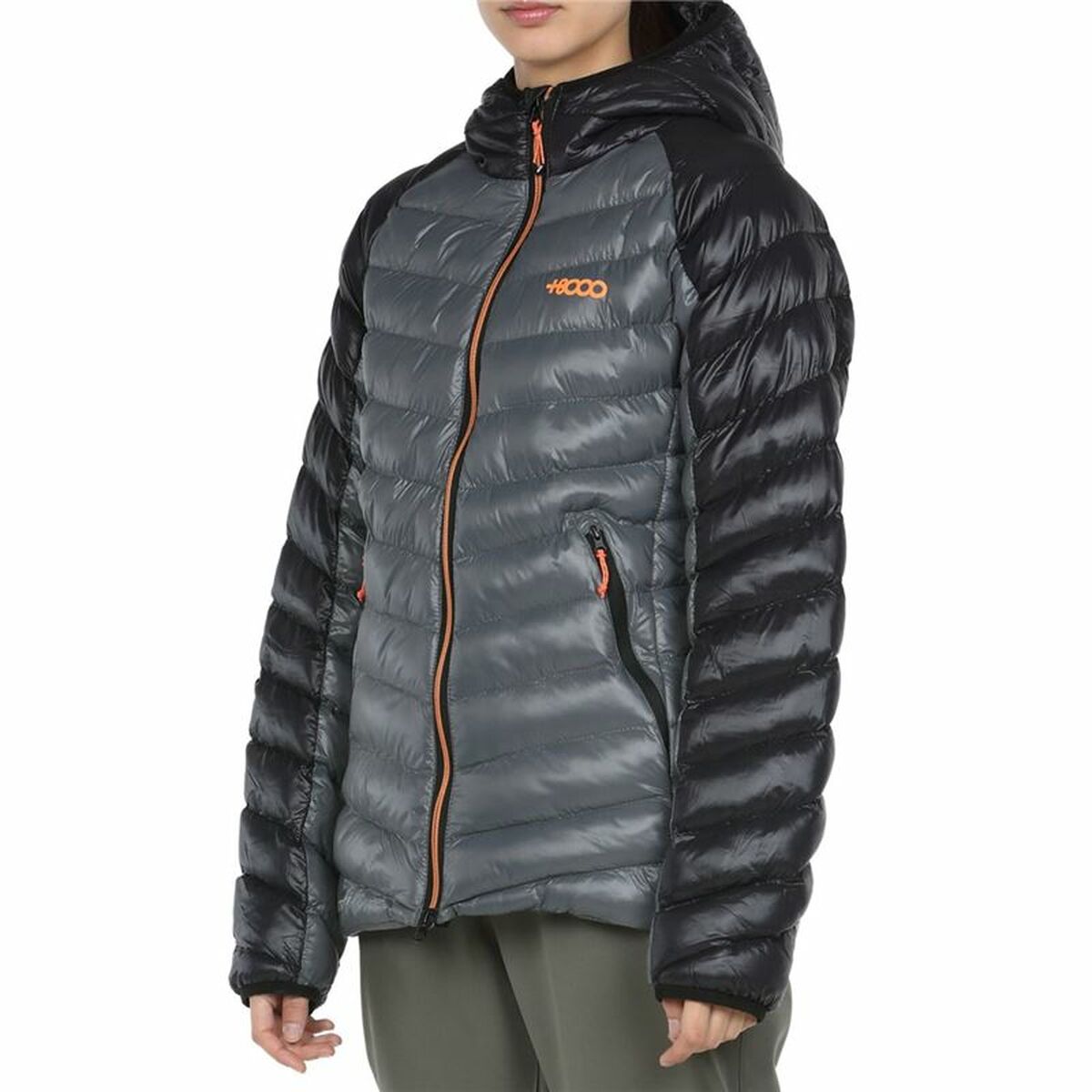 Women's Sports Jacket + 8000 Exora Grey Black-4