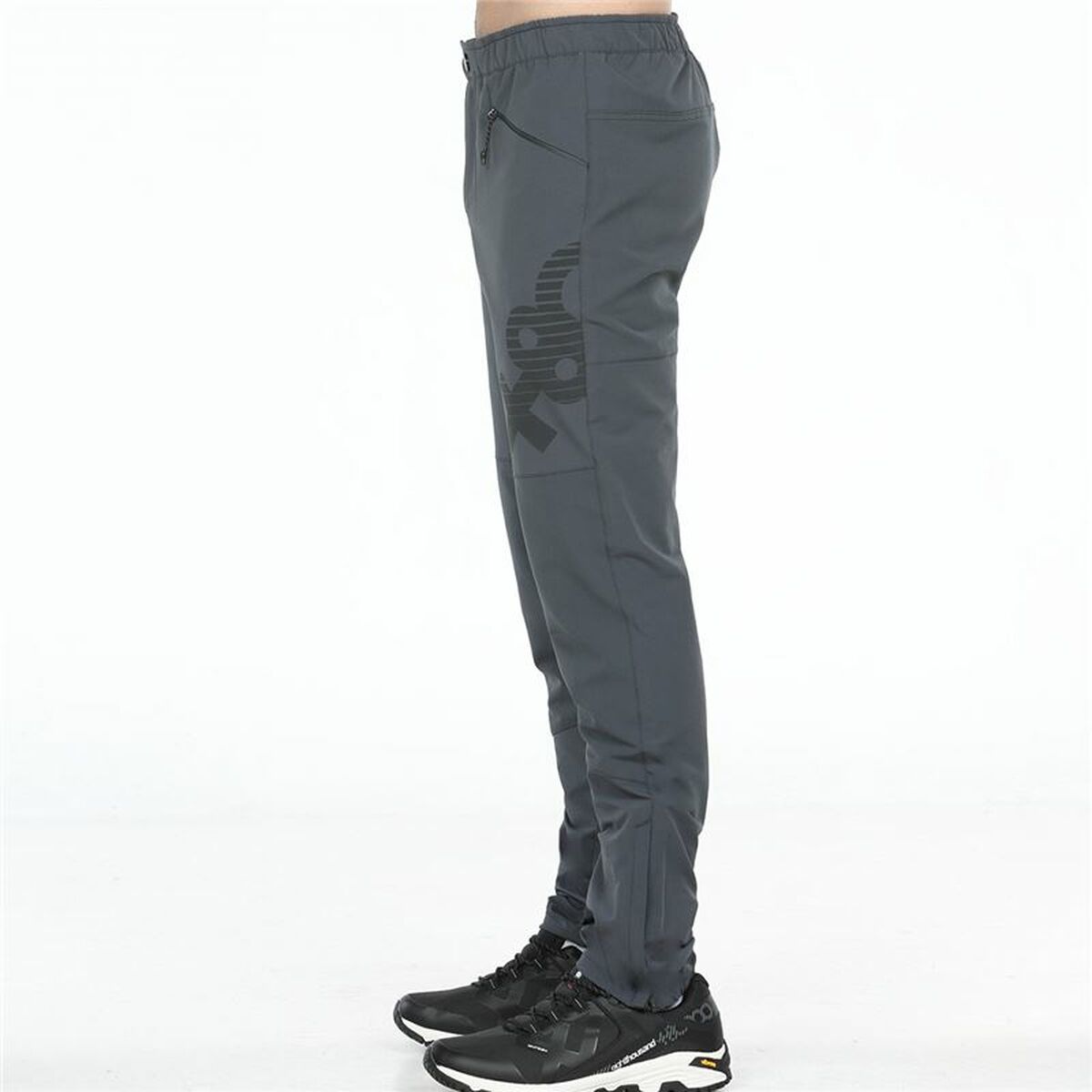 Long Sweatpants + 8000 Biten Men's Dark Grey-2