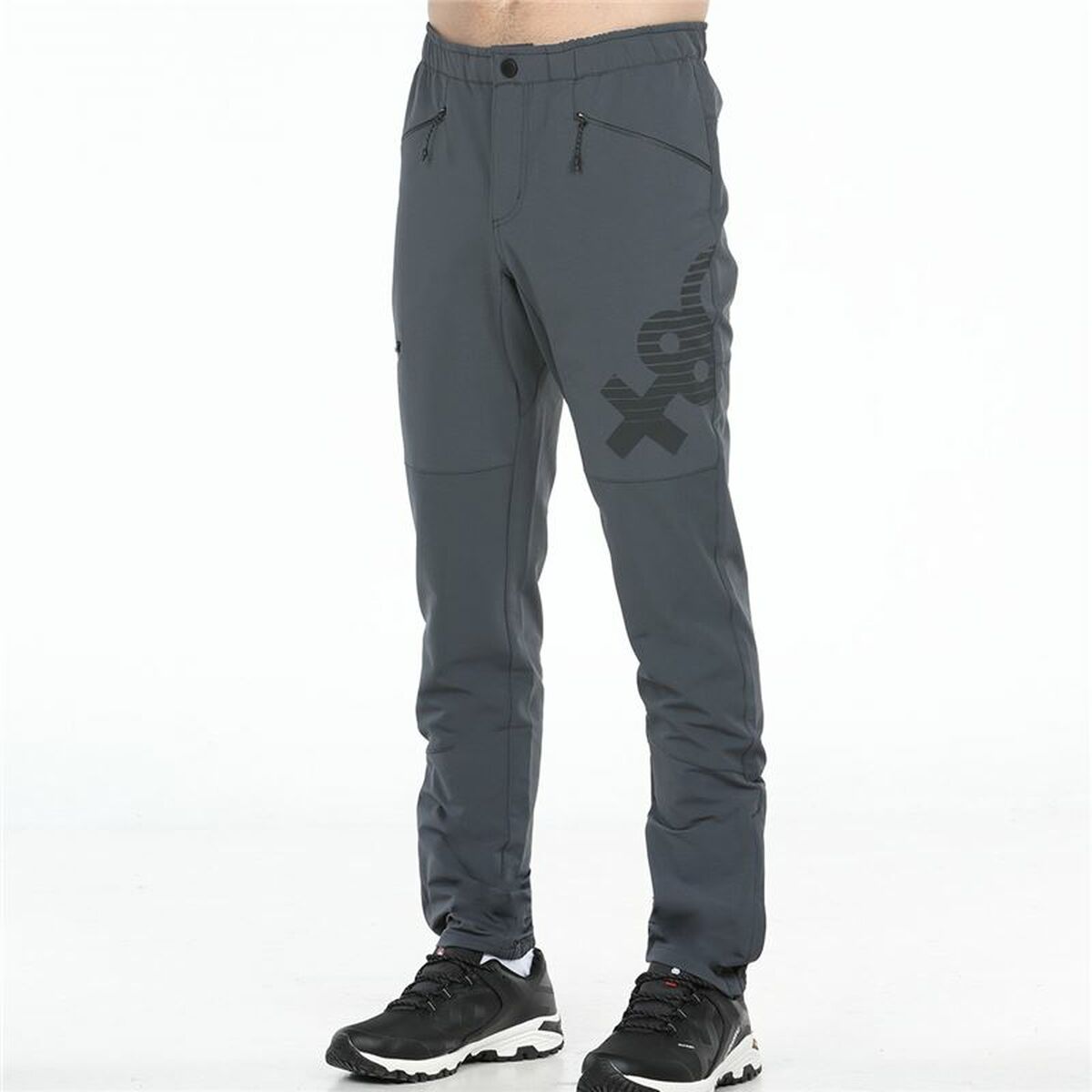 Long Sweatpants + 8000 Biten Men's Dark Grey-3