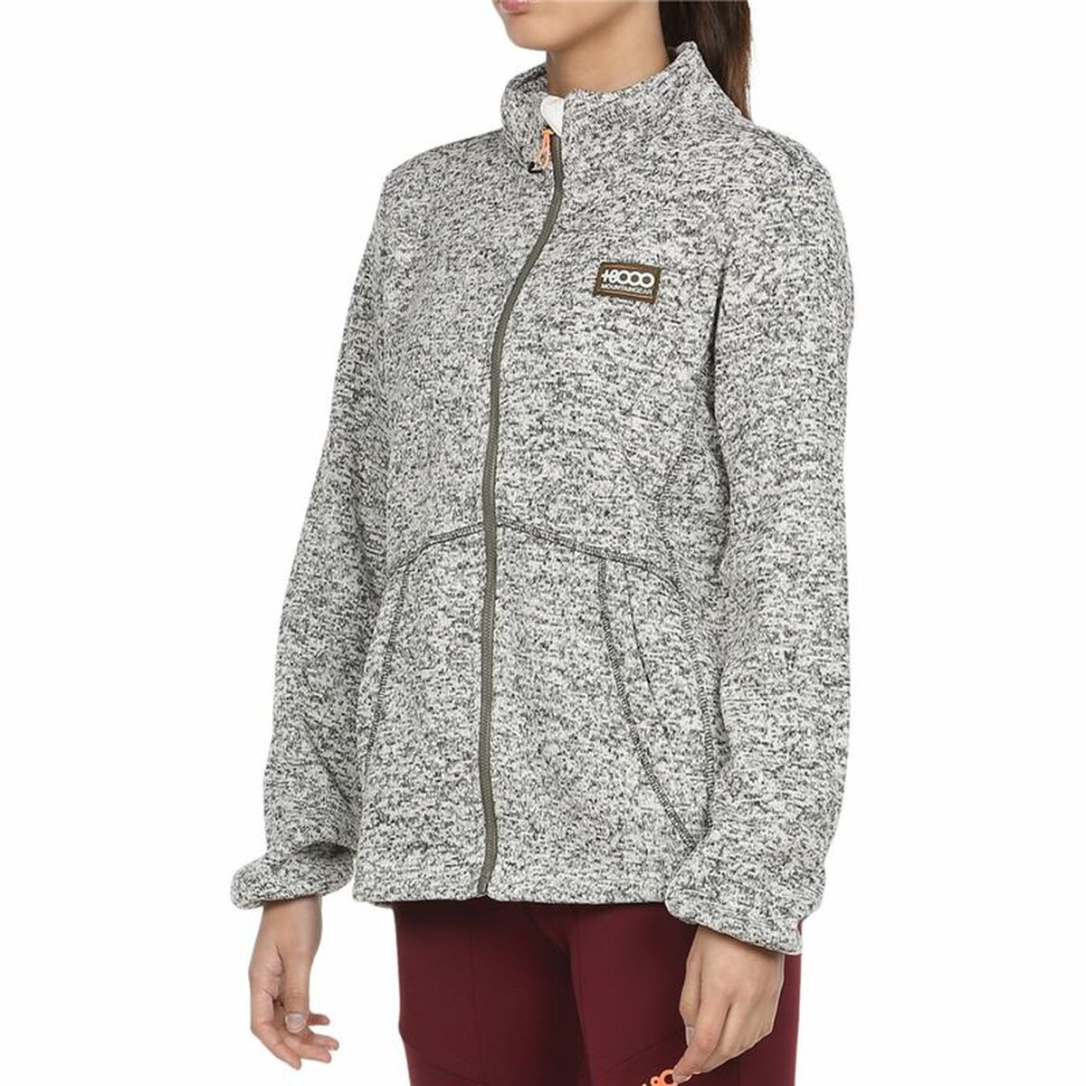 Women's Sports Jacket + 8000 Jalma Grey White-2