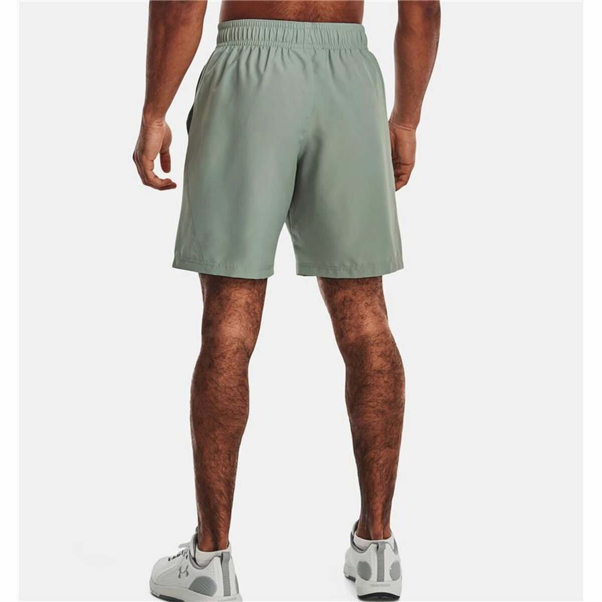 Under Armour Woven Graphic Men's Sports Shorts Green Men's-4