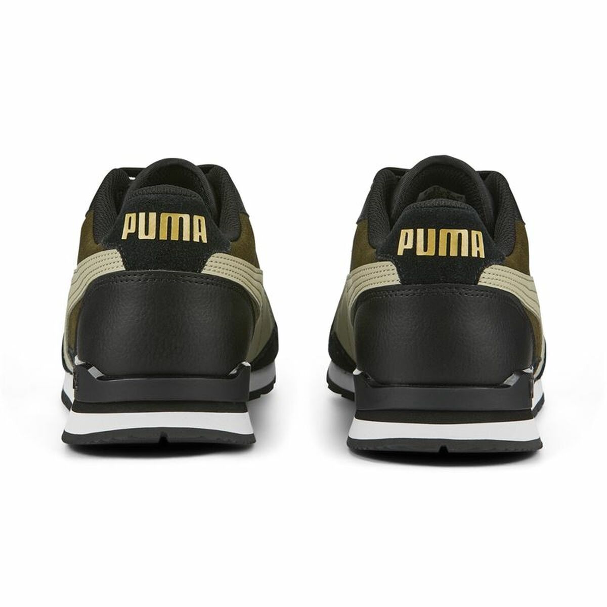 Sapatilhas de corrida para adultos Puma ST Runner v3 SD Azeite Preto Masculino-2