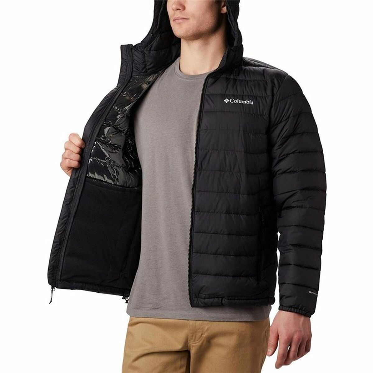 Columbia Powder Lite Men's Sports Jacket Black-4