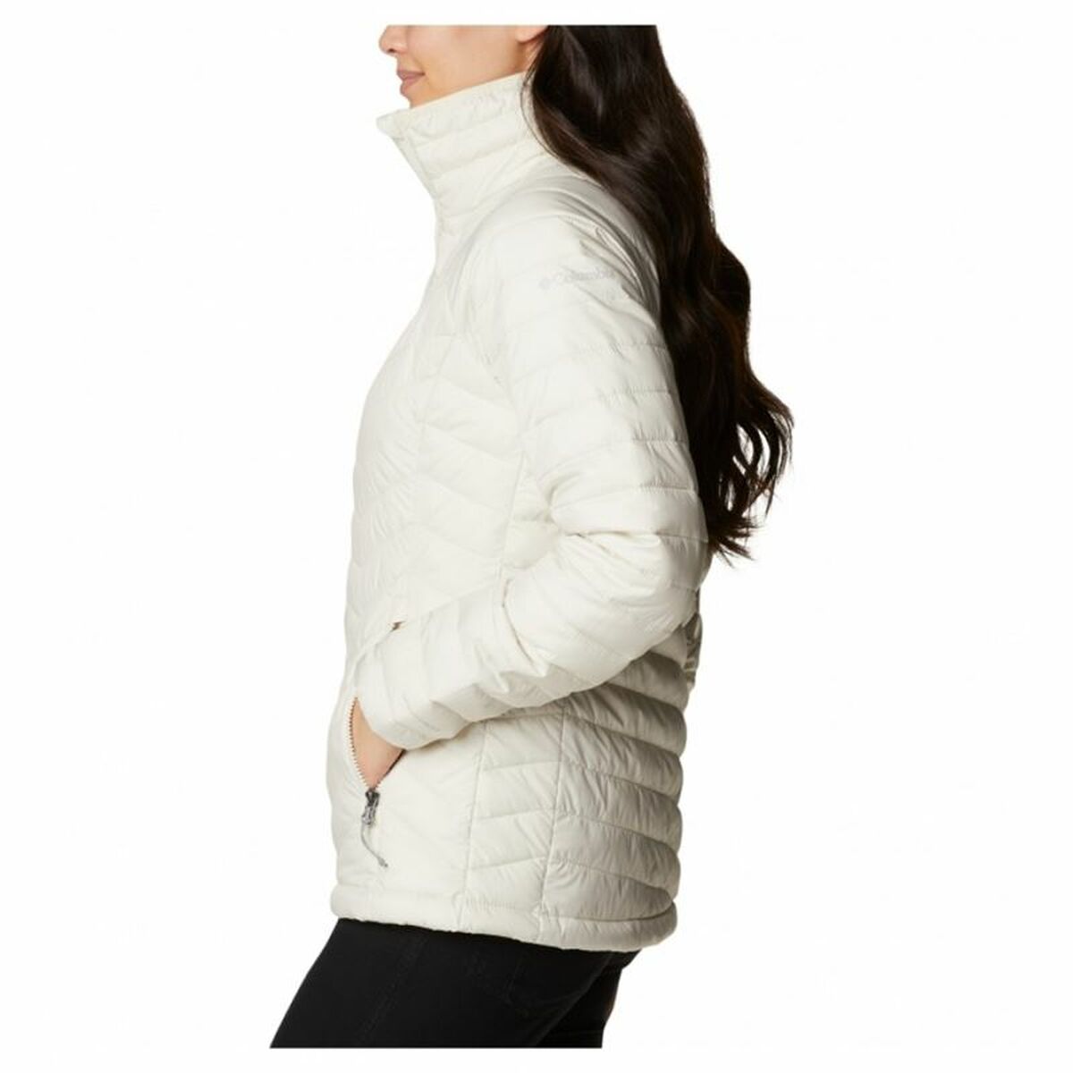 Columbia Powder Lite Women's Sports Jacket White-3