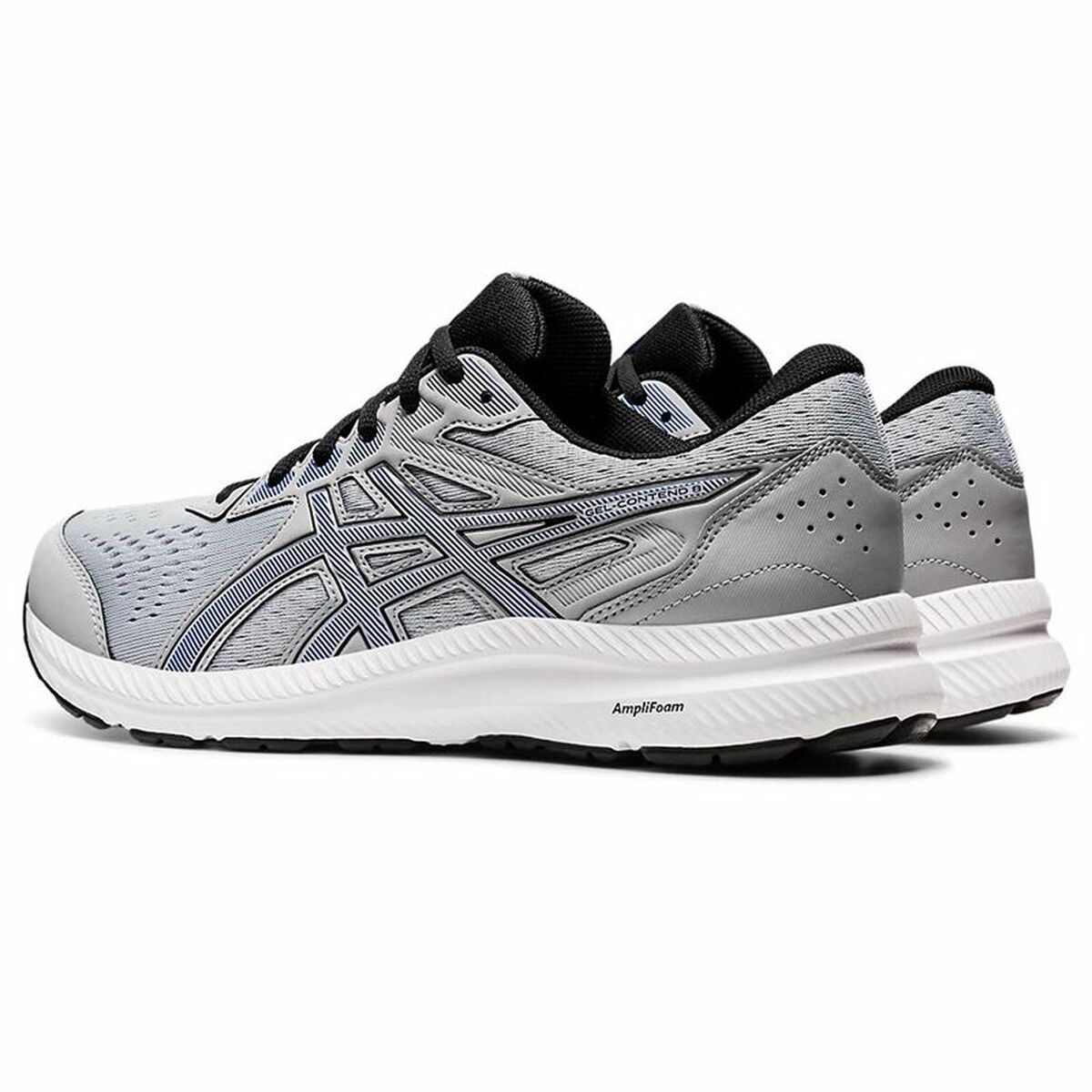 성인 Asics Gel-Contend 8 Gray Men을위한 운동화 달리기-6