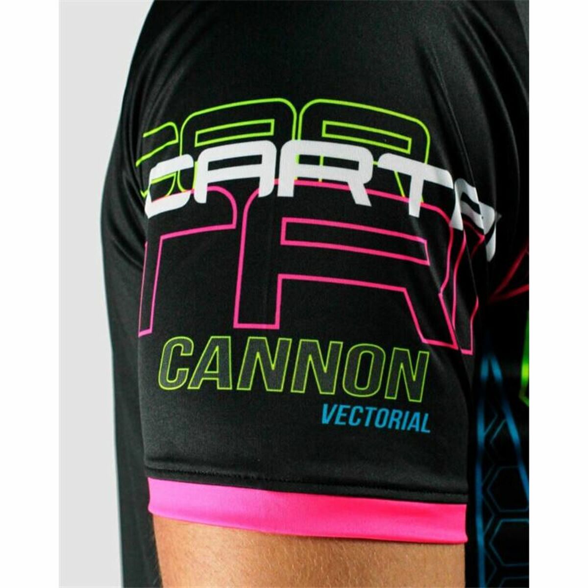 Футболка с коротким рукавом мужская Cartri Cairo Чёрный-3