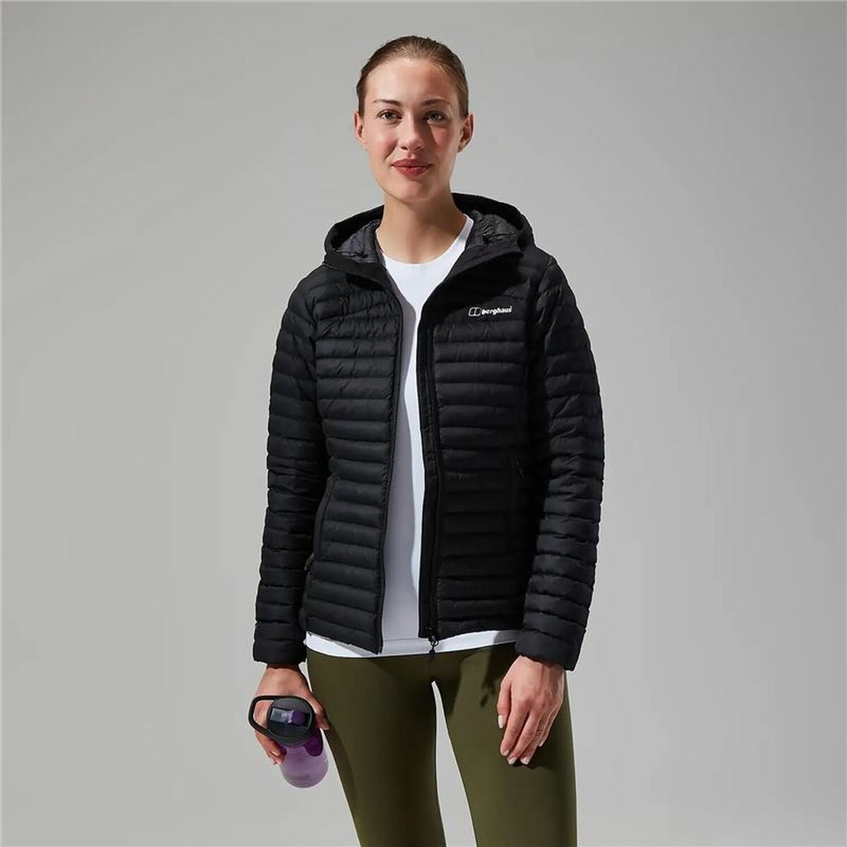 Berghaus Nula Mikro Kadın Spor Ceket Siyah-5