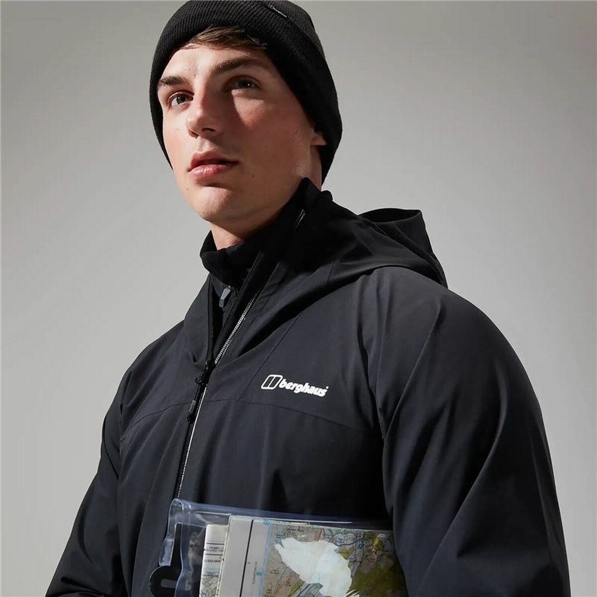سترة رياضية للرجال Berghaus Kember Vented Black-6
