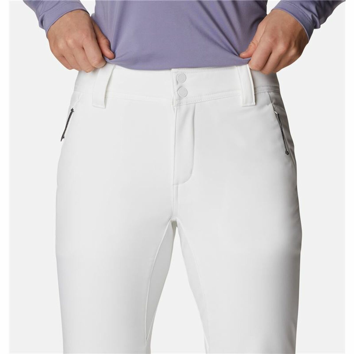Columbia Roffee Ridge IV Long Sweatpants Woman White-4