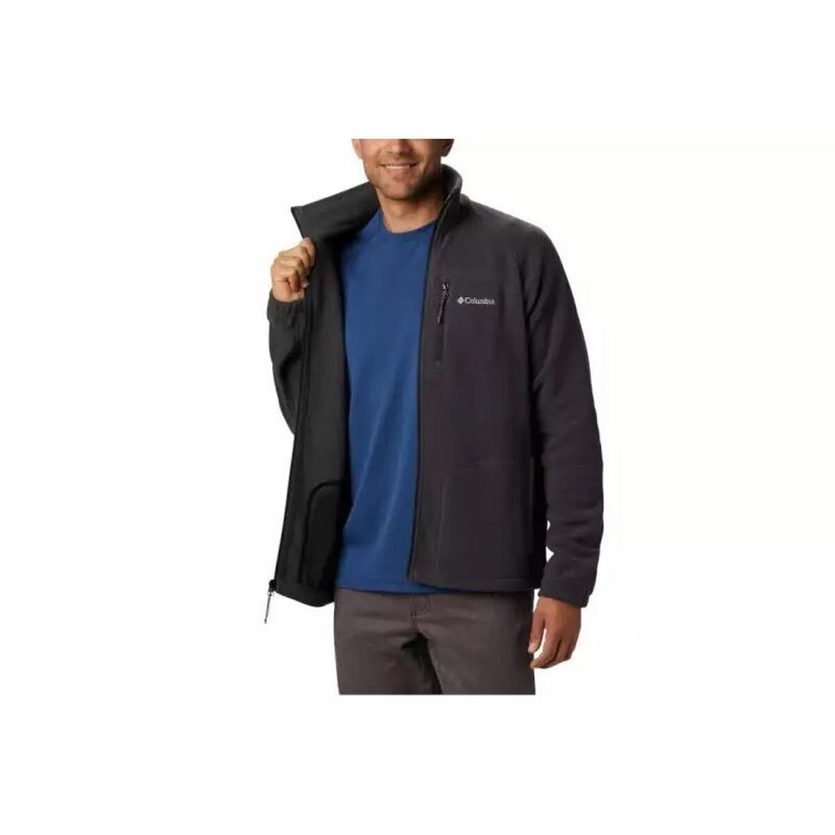 Columbia Fast Trek Men's Sports Jacket Black-4
