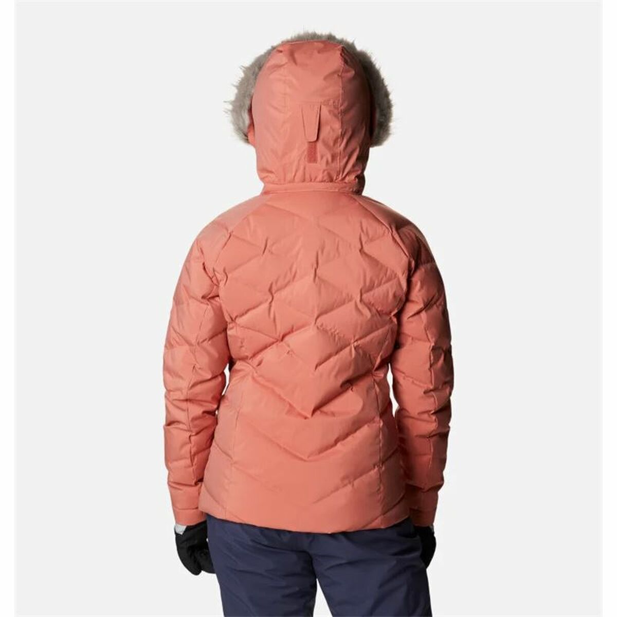 Columbia Lay D Down Ski Jacket Woman Pink-2