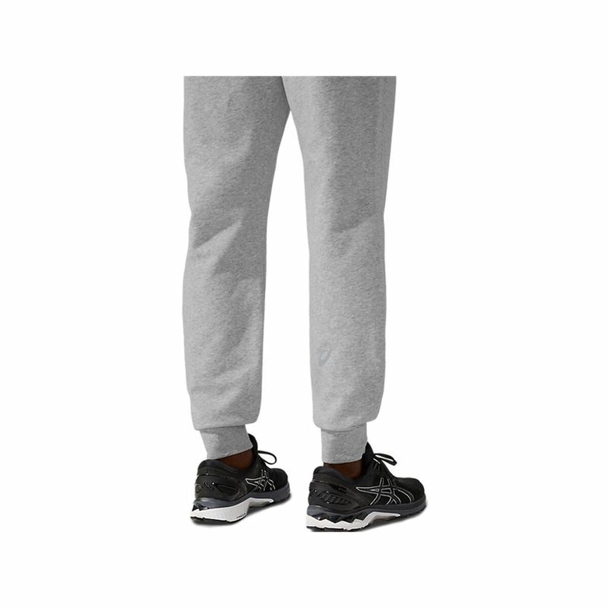 Asics Big Logo Grey Men's Long Sweatpants-5