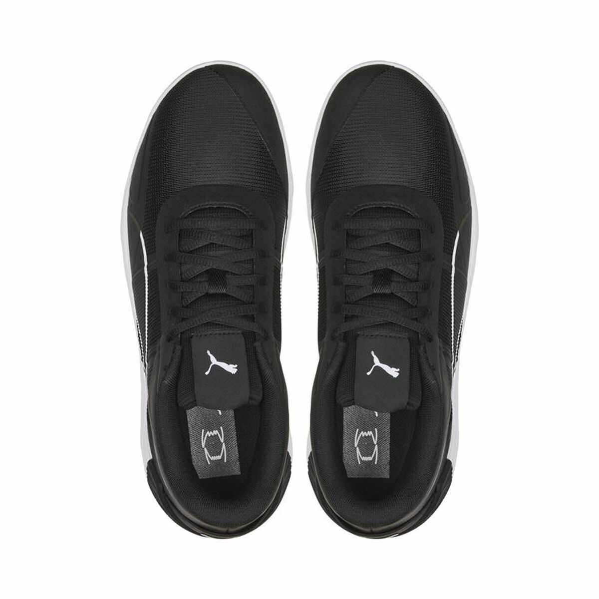 Баскетбольные кроссовки для взрослых Puma Fusion Nitro Team Чёрный Унисекс-4