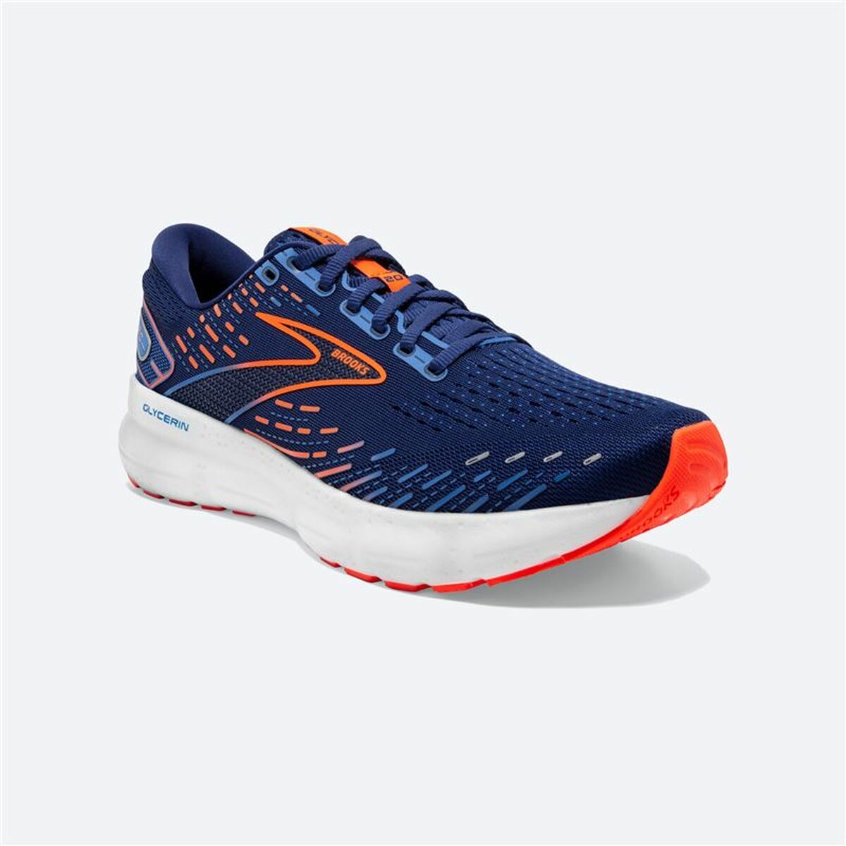 Sapatilhas de corrida para adultos Brooks Glycerin 20 Azul escuro-5