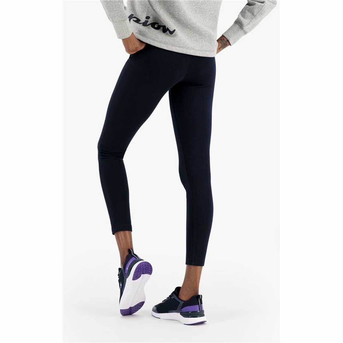 Champion Women's Sports Tights Navy-2
