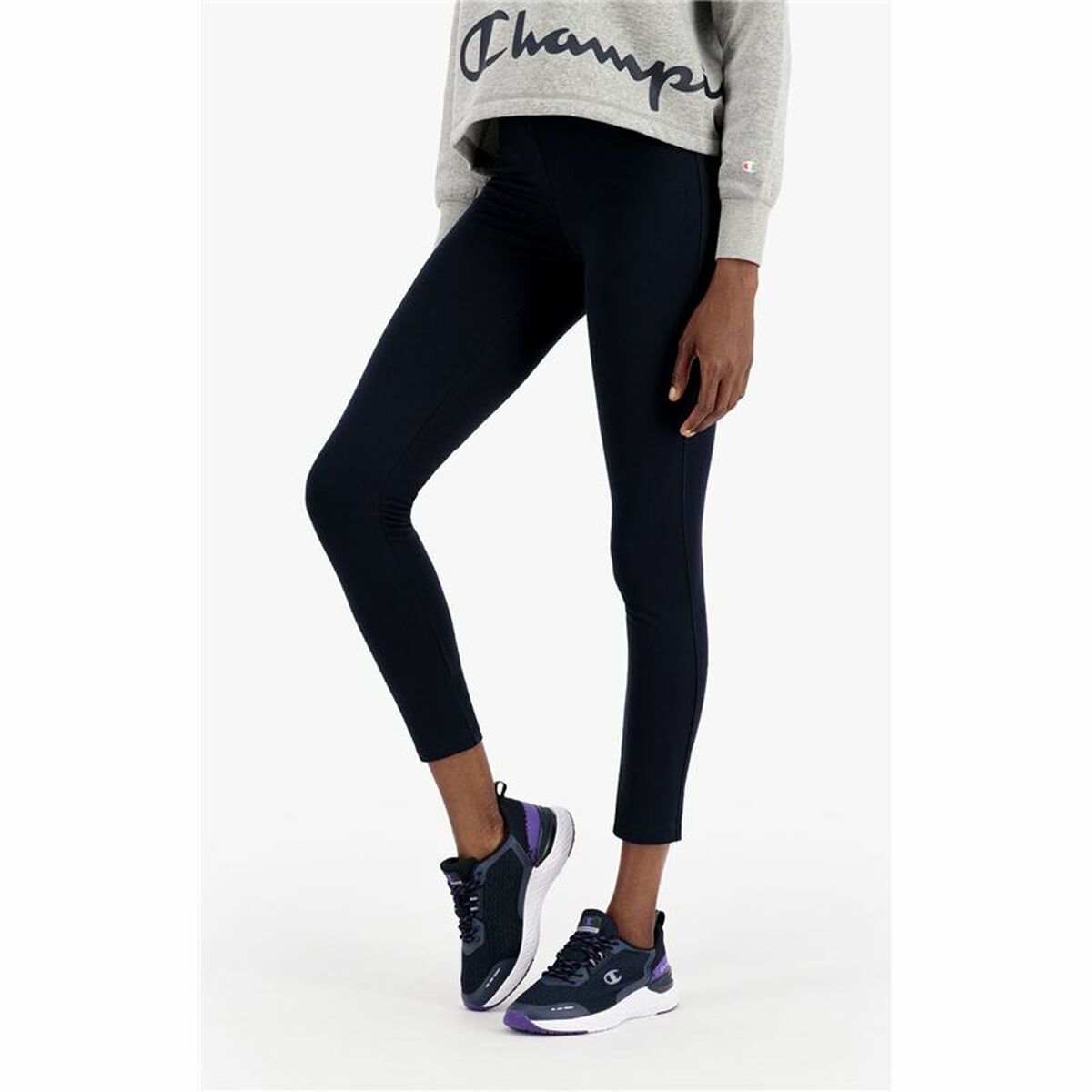 Champion Women's Sports Tights Navy-3