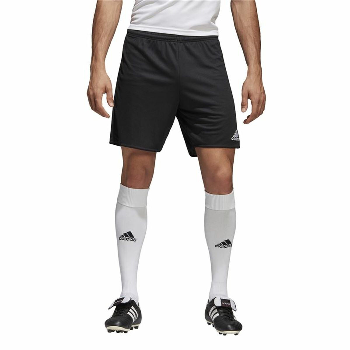 Спортивные мужские шорты Adidas Parma 16 Чёрный-3