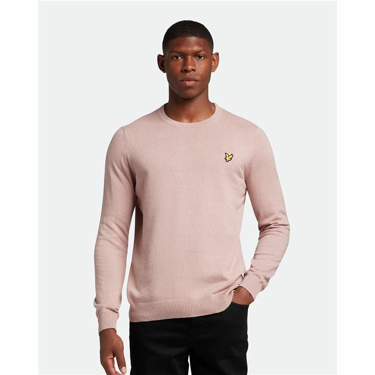 Men's Hooded Sweatshirt Lyle & Scott V1-Crew Salmon-2
