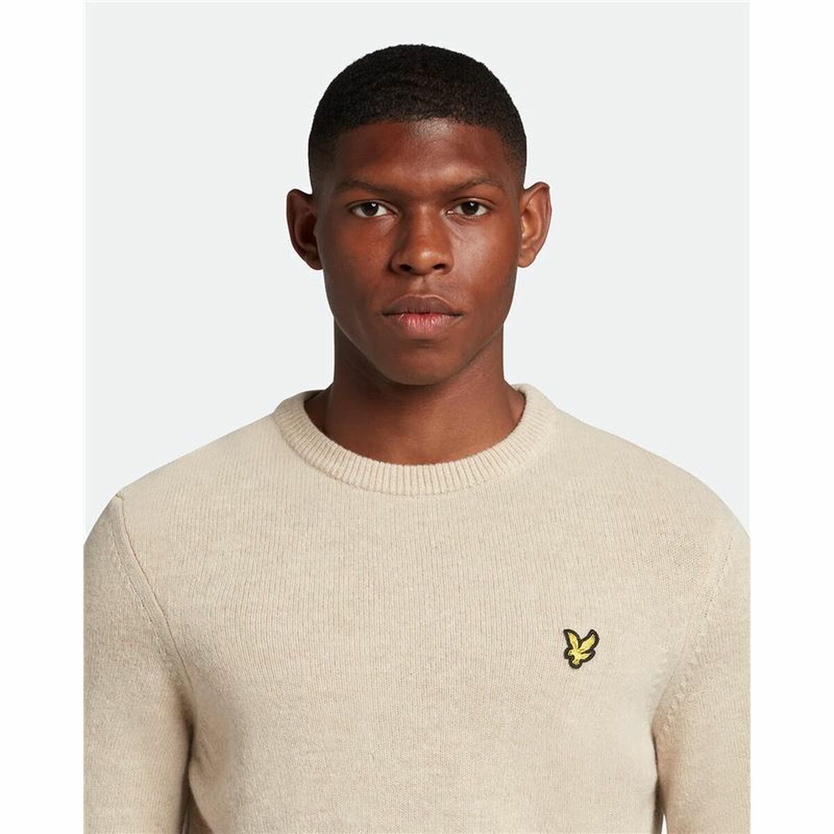 Lyle & Scott Men's Hooded Sweatshirt V1-Crew Beige-3