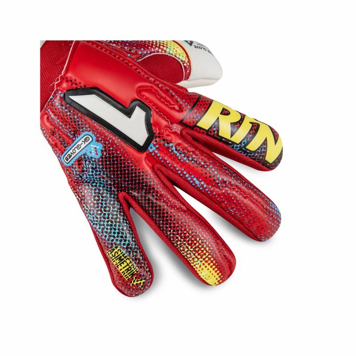 Перчатки вратаря Rinat Asimetrik Stellar Semi Красный-6