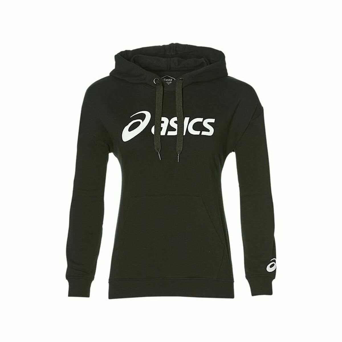 Women's Asics Big Black Hoodie-3