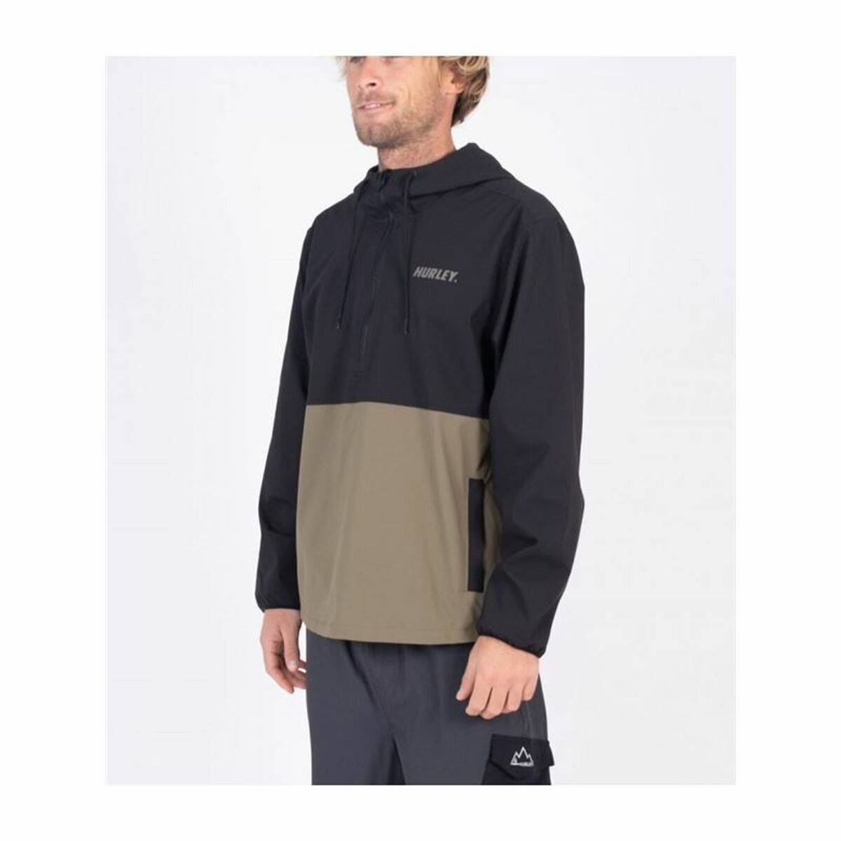 Men's Hurley Offshore Hoodie Black-2