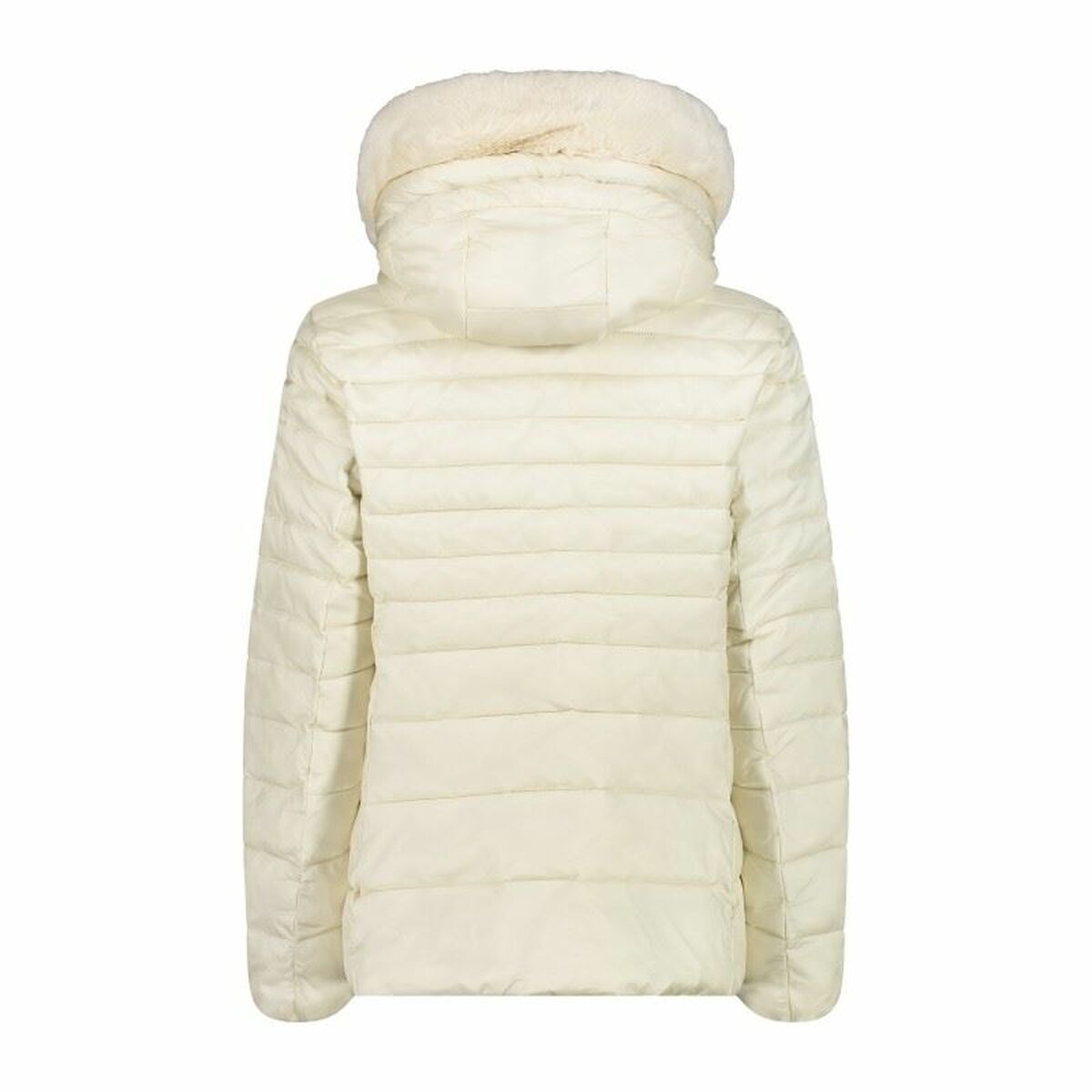 Campagnolo Short Padded Women's Sports Jacket Warm White-3