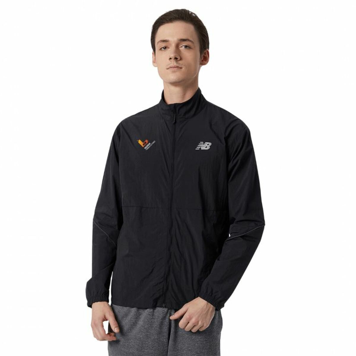 Men's Sports Jacket New Balance Impact Run Black-2