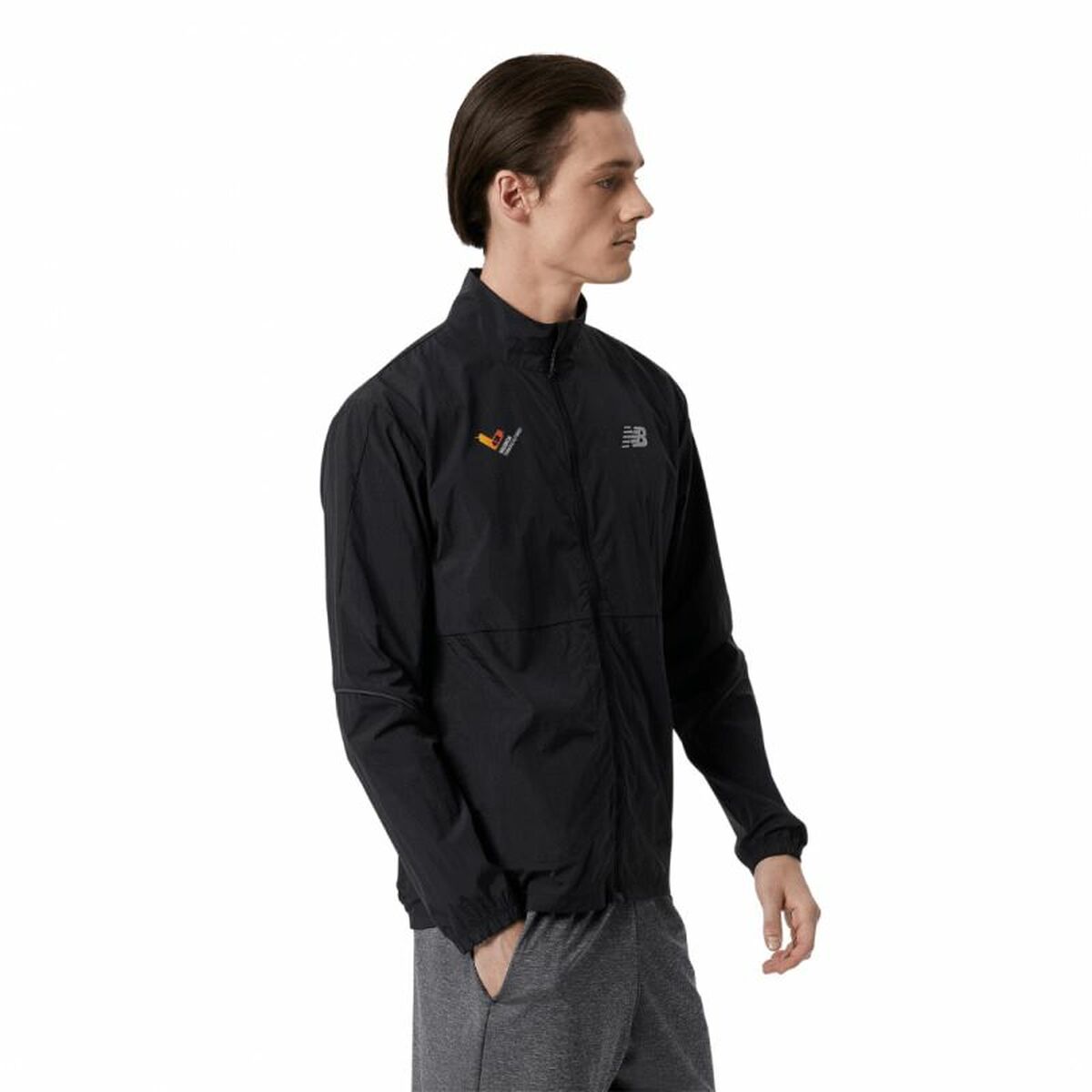 Men's Sports Jacket New Balance Impact Run Black-3