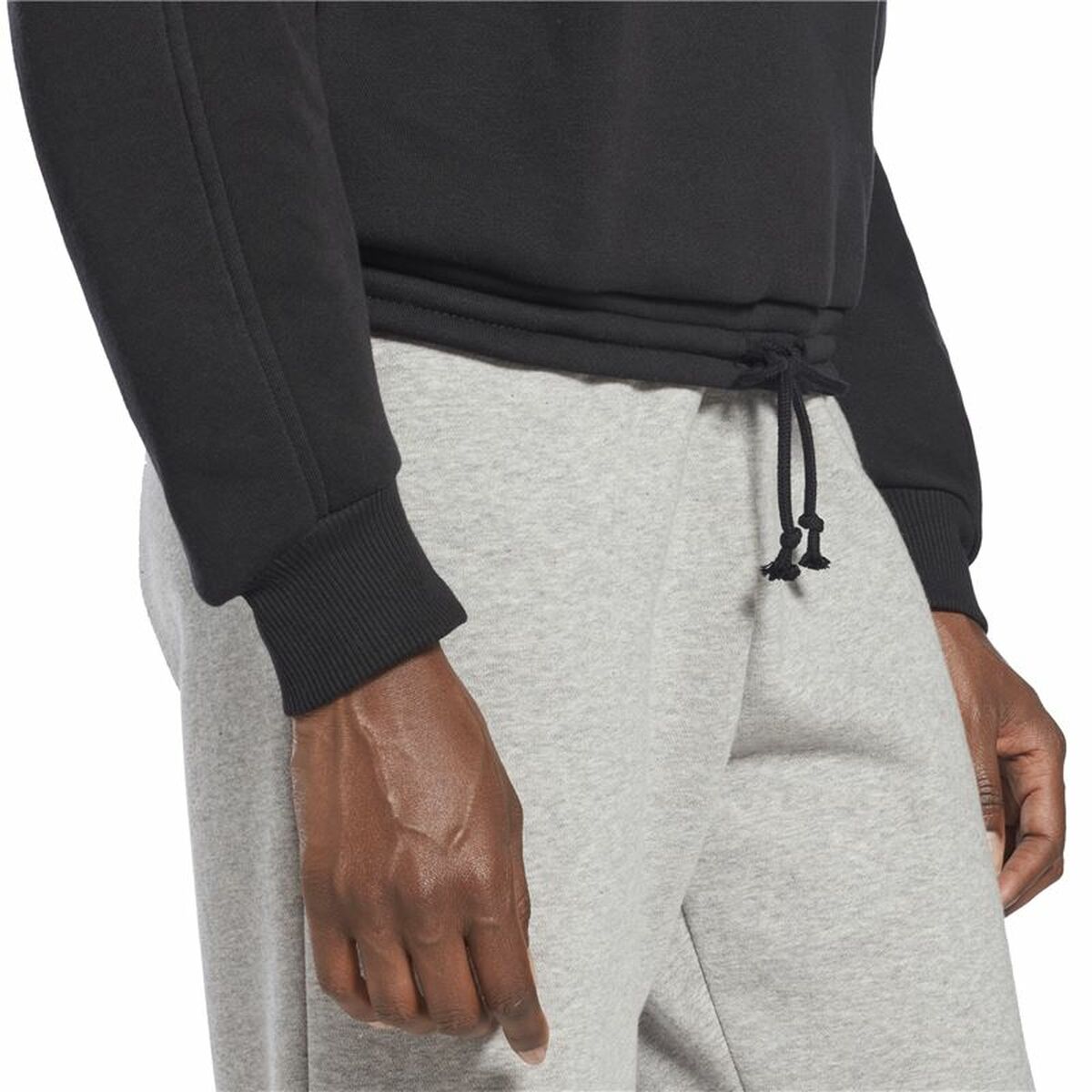 Women's Hooded Sweatshirt Reebok Modern Safari Black-5