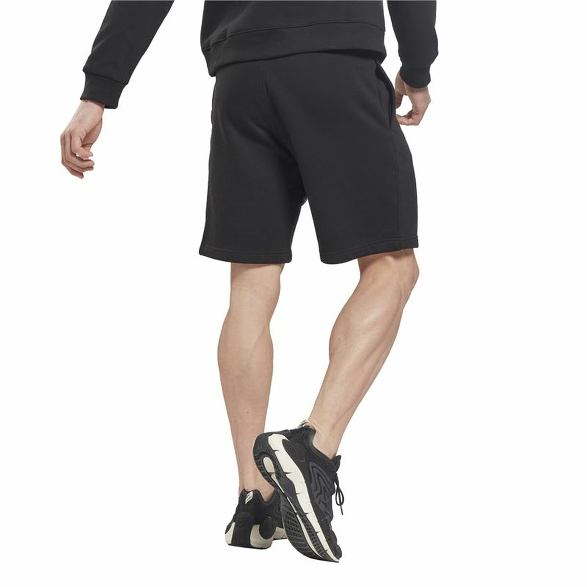 Reebok Vector Fleece Sports Men's Shorts Black-3