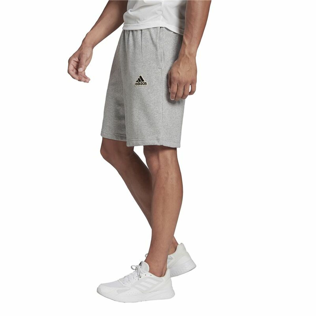 Adidas Feelcomfy Men's Sport Shorts Grey-4