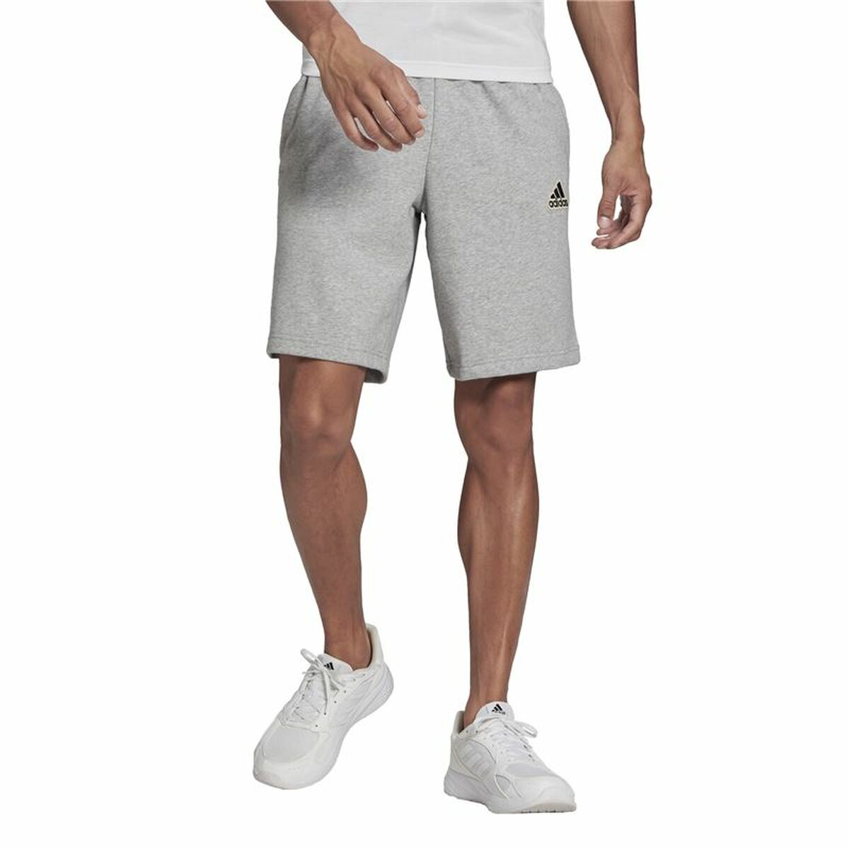 Adidas Feelcomfy Men's Sport Shorts Grey-6