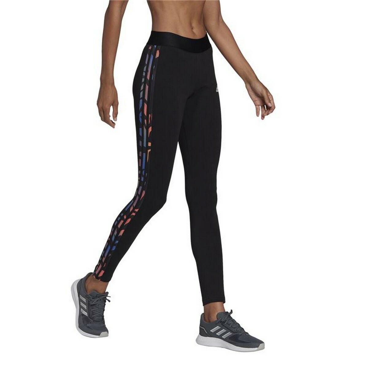 Adidas Women's Sports Tights Black-4