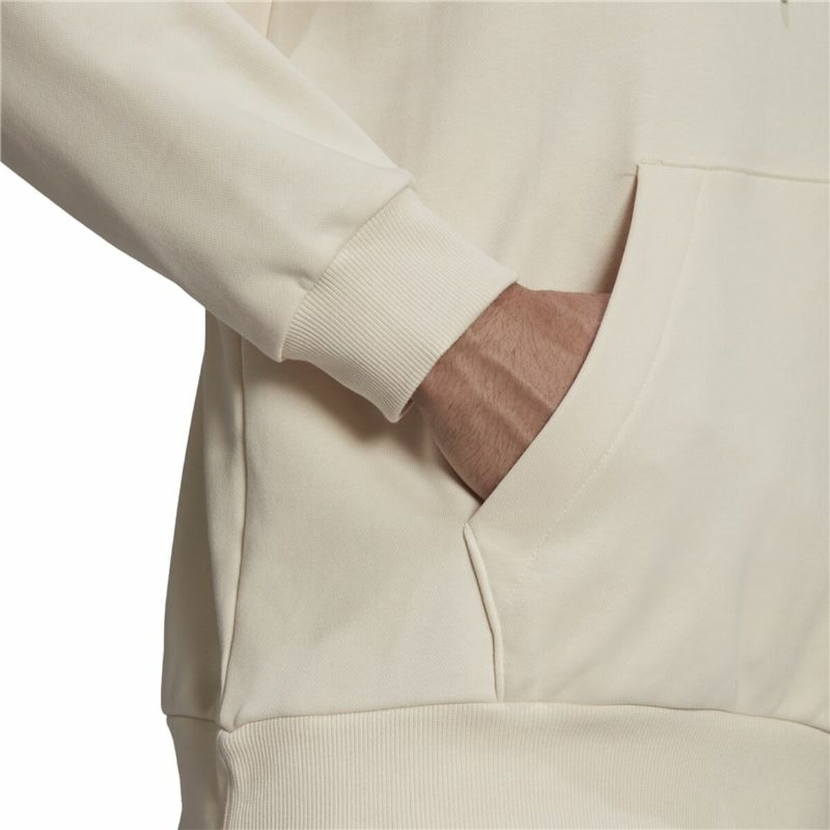 Adidas Essentials Feelcomfy Men's Hoodie Beige-6