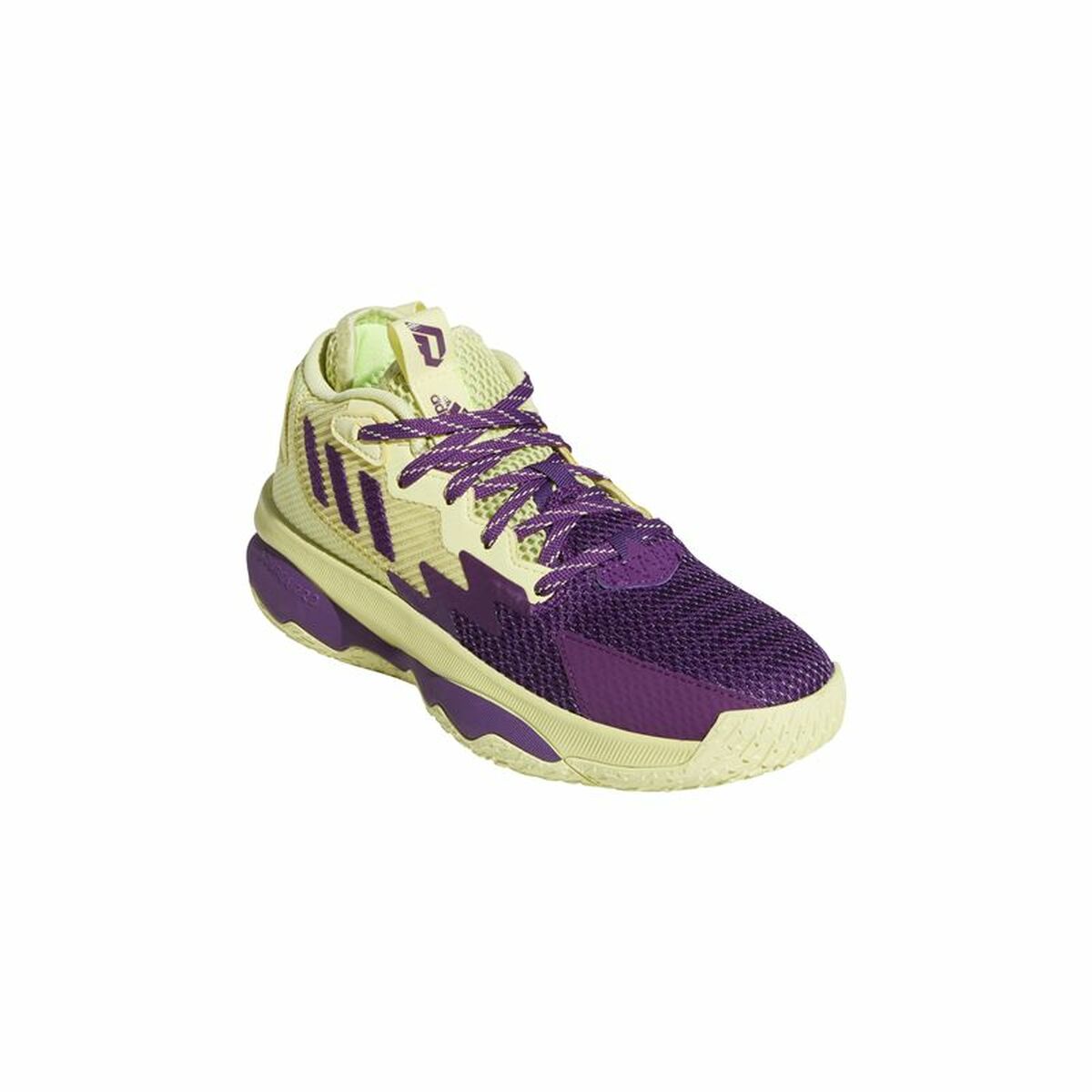 Баскетбольные кроссовки для детей Adidas Dame 3 Жёлтый-7