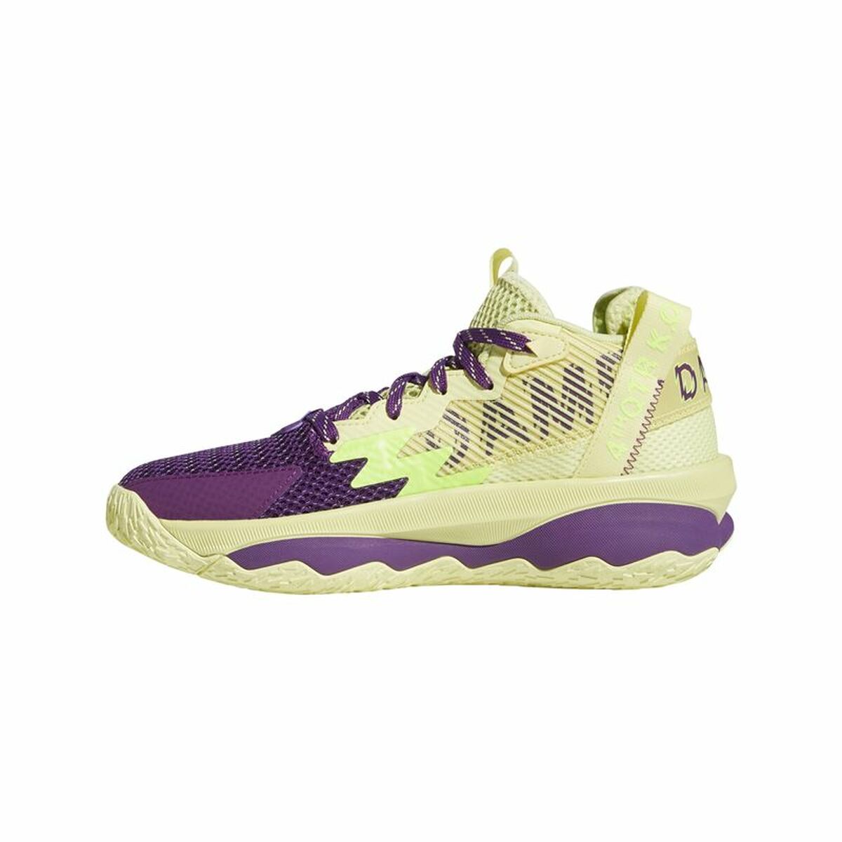 Баскетбольные кроссовки для детей Adidas Dame 3 Жёлтый-8