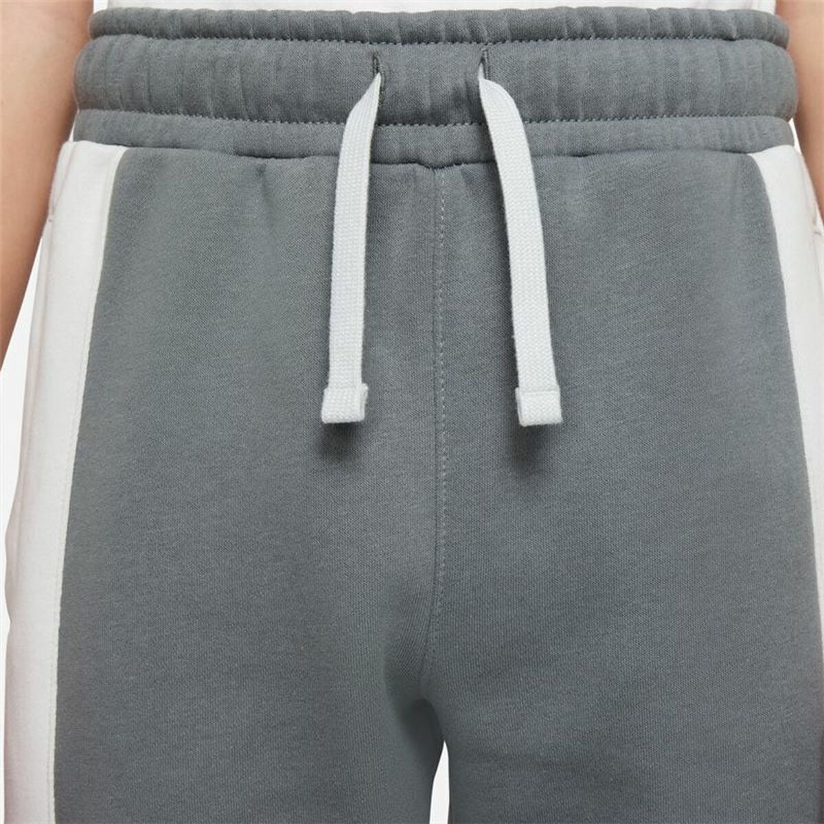 Nike Sportswear Kids Sweatpants White Dark Gray-3