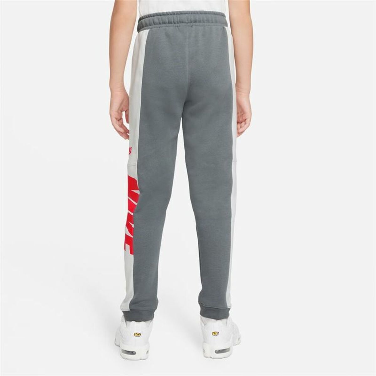 Nike Sportswear Kids Sweatpants White Dark Gray-5