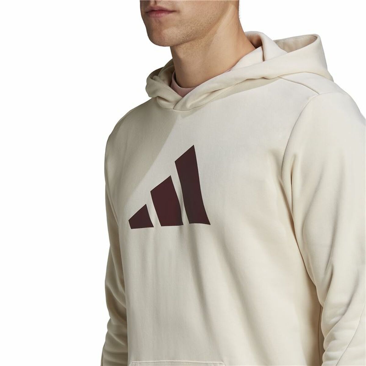 Adidas Future Icons Men's Hoodie Beige-4
