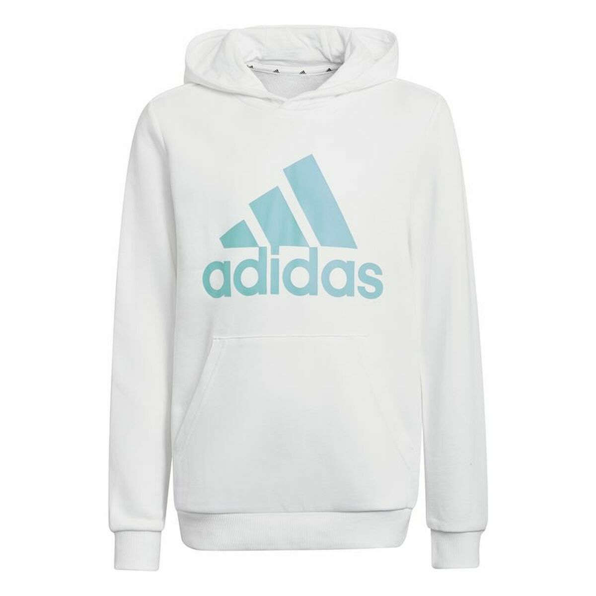 Hoodie Children's Adidas Blue White-4
