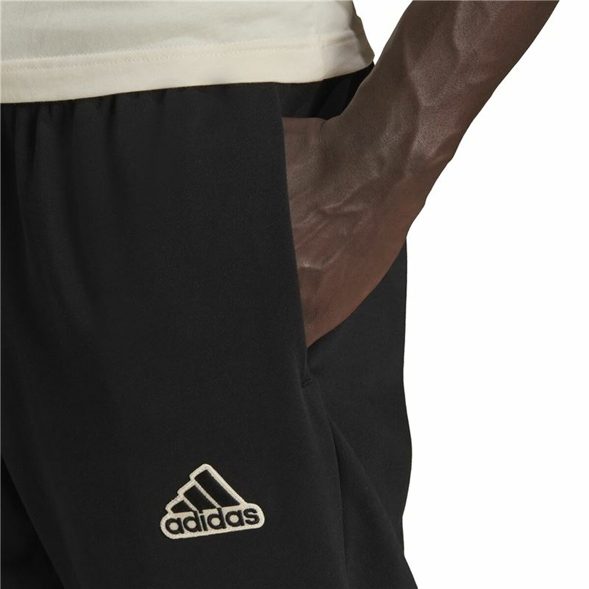 Adidas FeelComfy French Terry Black Men's Long Sweatpants-6
