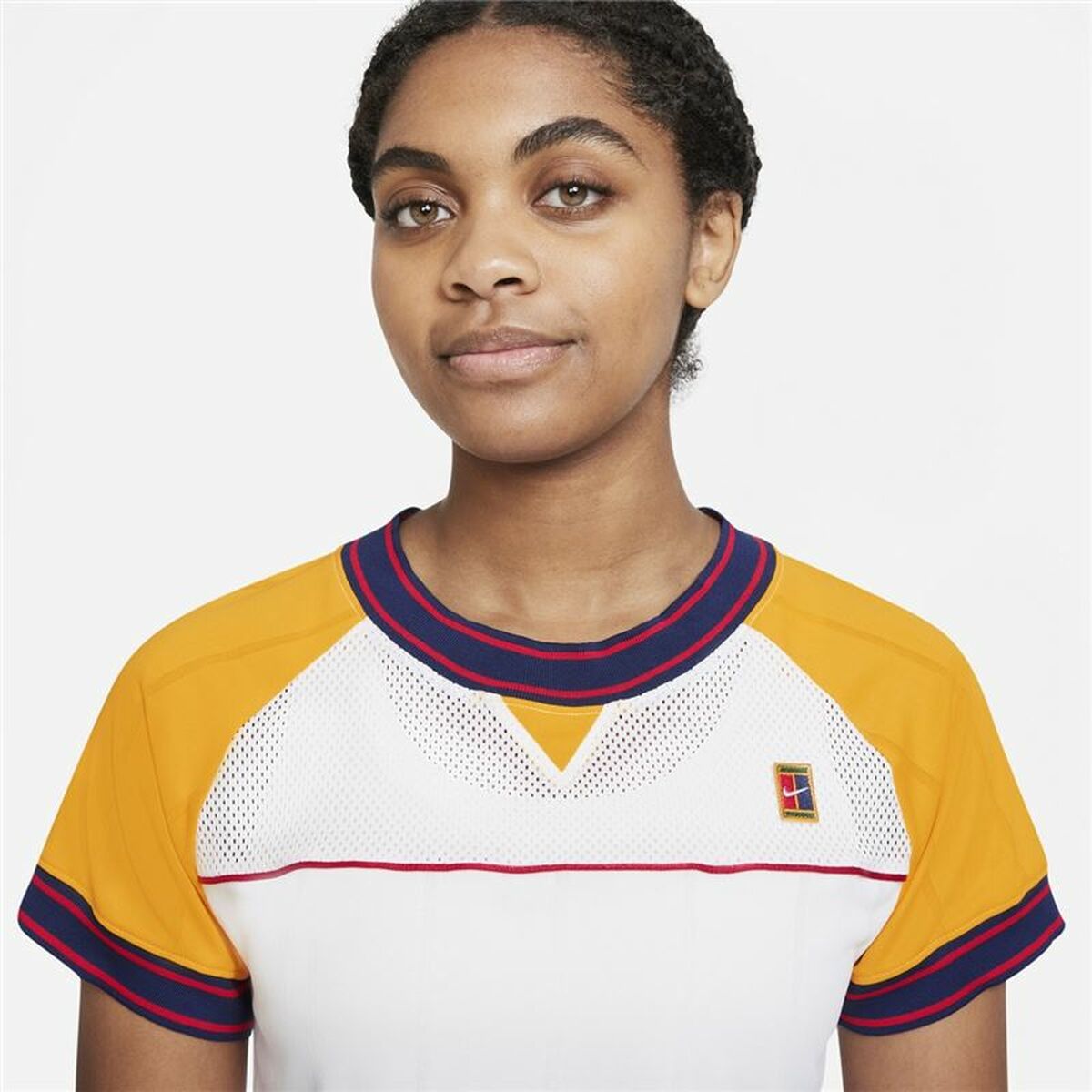 Футболка с коротким рукавом женская Nike Court Dri-Fit Slam Белый-2