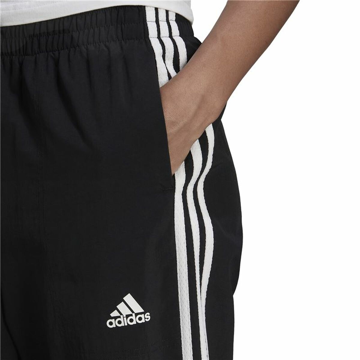 Adidas 7/8 Essentials Long Sweatpants Black-5