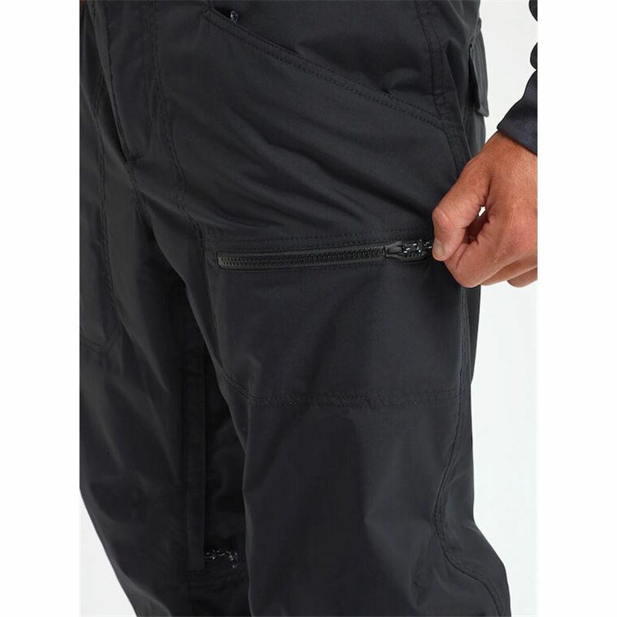 Burton Covert Black Men's Long Sweatpants-4