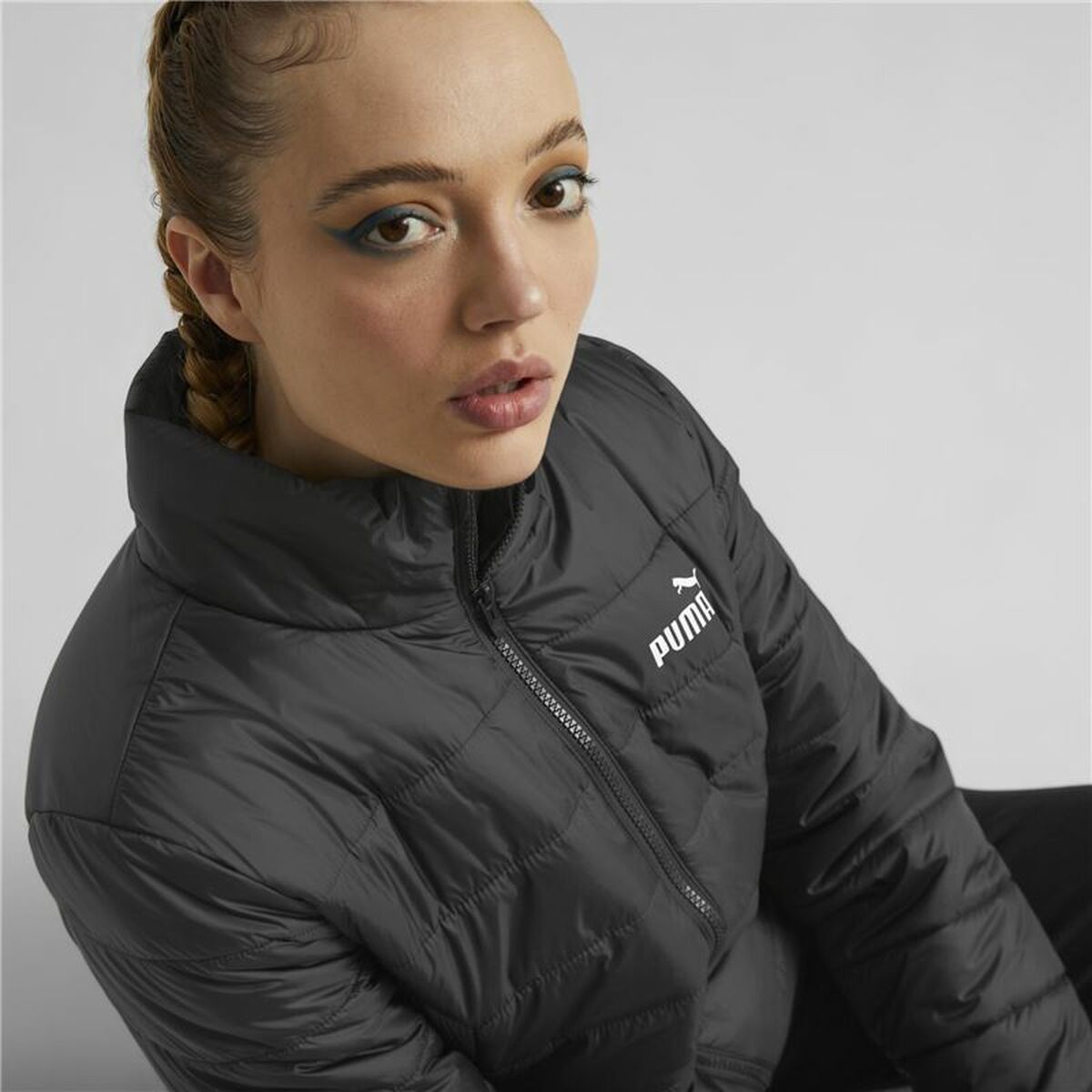 Puma Essentials Women's Sports Jacket Black-4