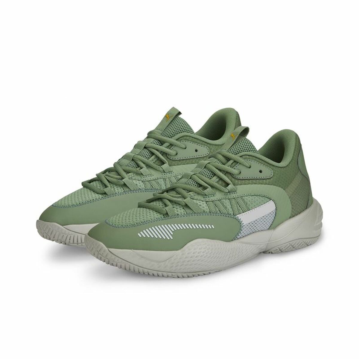 Баскетбольные кроссовки для взрослых Puma Court Rider 2.0 Зеленый Унисекс-3